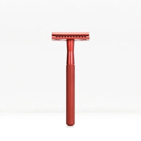 voordelige Bambaw safety razor rood bij Bag-again zero waste webshop